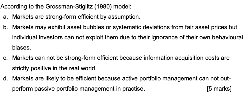 the shape of the mean-variance frontier: a. Is a straight line. b.