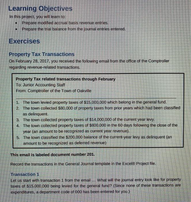  Learning Objectives In this project, you will learn to: Prepare modified