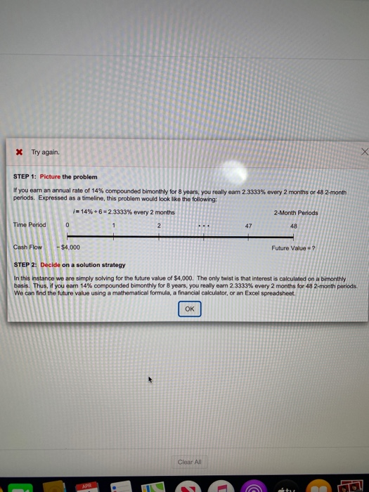  X Try again. STEP 1: Picture the problem If you earn