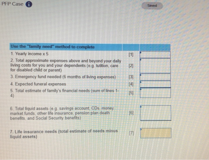 any unused categories. urrent Financial Situation ssets: hecking account avings account mergency