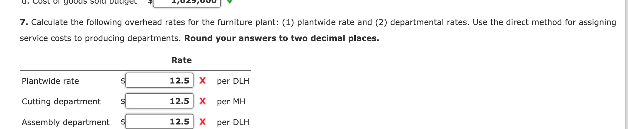 the mill are common to the four grades of lumber. All four