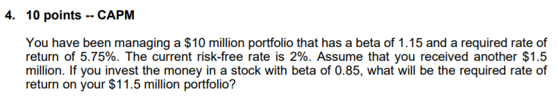 Please use Excel to solve this question with steps. Thanks. 4. 10