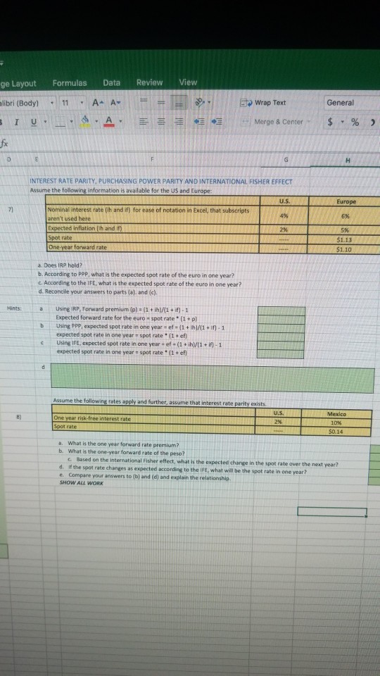  ge Layout Formulas Data Review View libri (Body) , | |