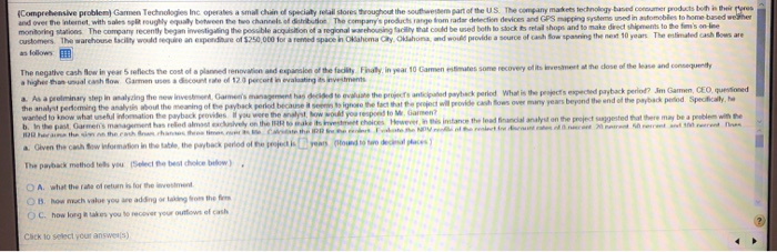  Comprehensive problem Garmen Technologies Ince a machin and over the internet,