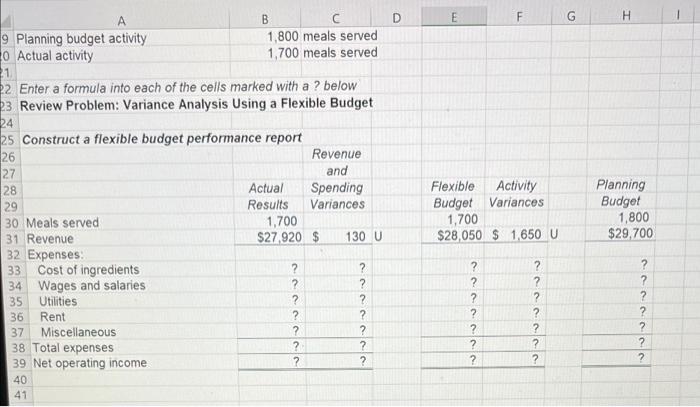 A B 1 Chapter 9: Applying Excel 2 3 Data 4 Revenue