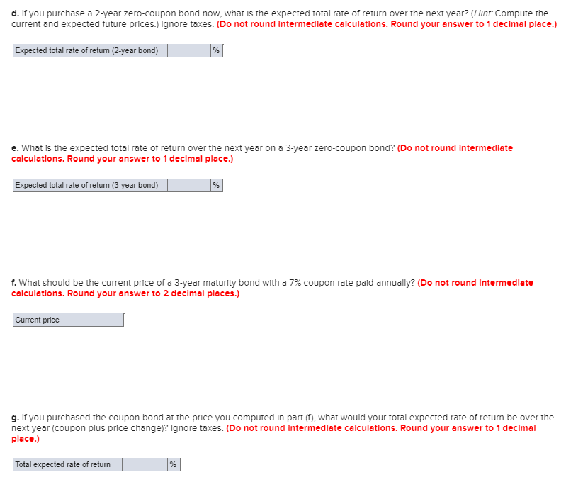 is as follows: Maturity (Years) YTM (%) 10 points a. What are