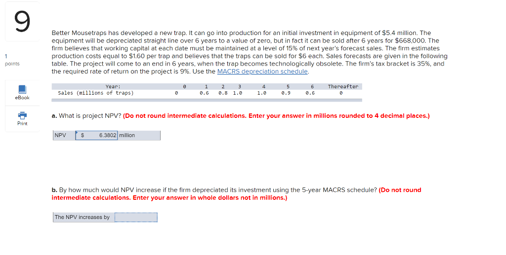Please help me with B. my answer for A. is correct. I