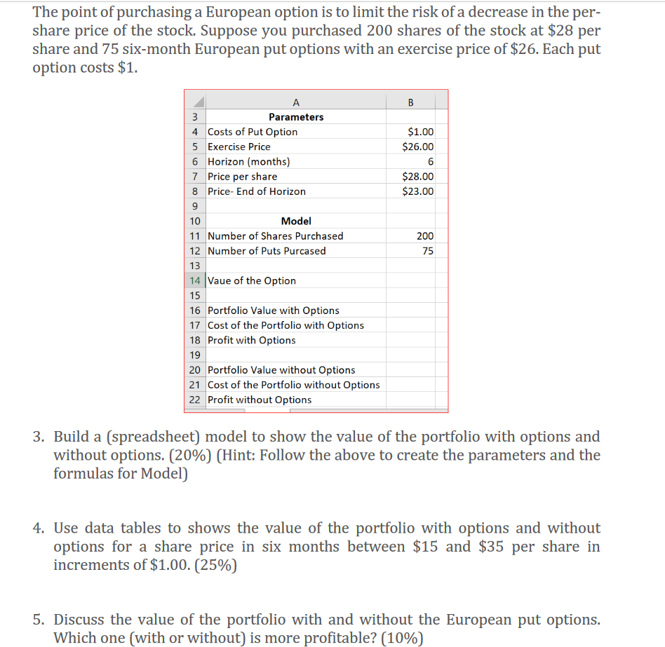 a share of stock at a given price in the future. There