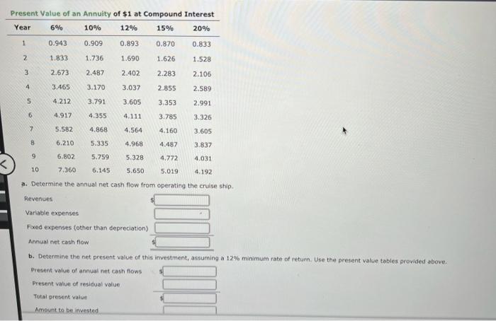 the world. One of these ships, the Camivat Aneere, can hold up