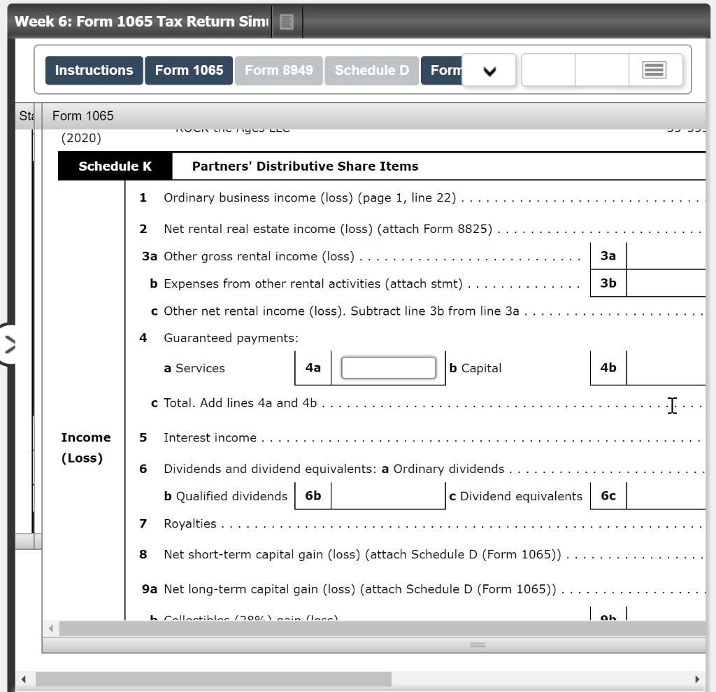 Just looking for 4a... Note: This problem is for the 2020 tax