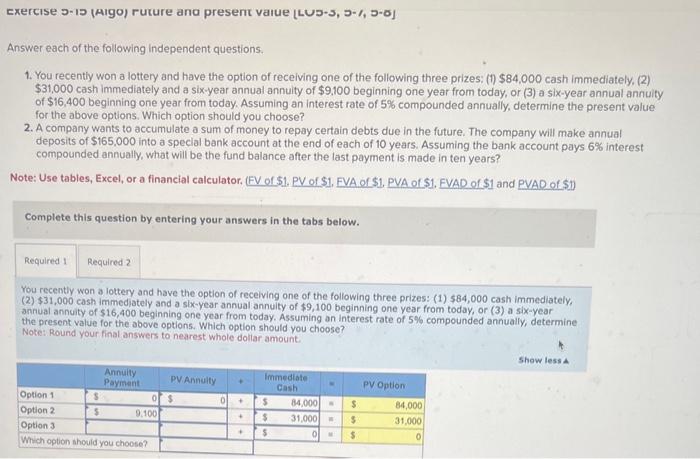 how do i solve ? cxercise 51 (Aigo) ruture ana present