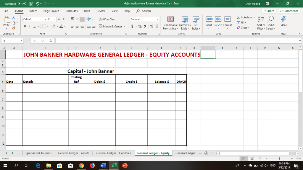 then account for the Closing Inventory, also using the P&L Summary Account).