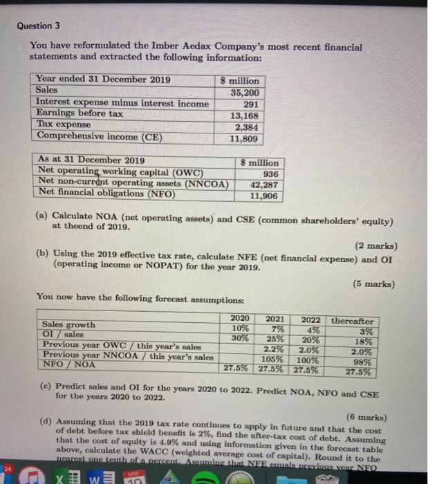  I do not know how to do qn 3 (e), could