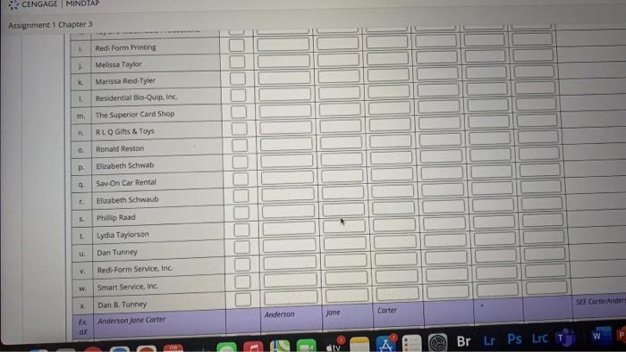 is needed. Then scroll down to the blank rows at the bottom
