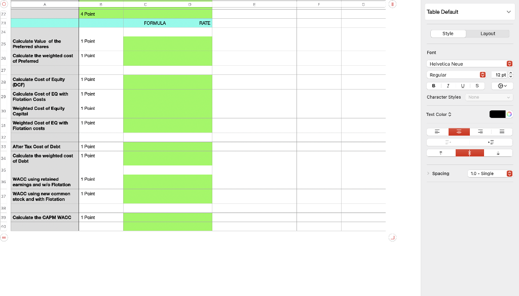  I need help answering this problem, the green part is the