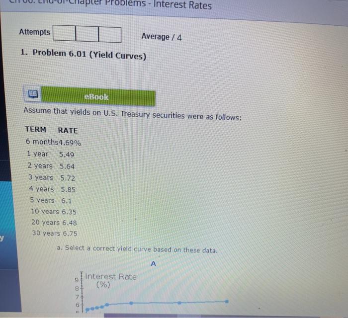  apter ems - Interest Rates Attempts Average / 4 1. Problem