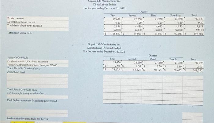 you have been asked to complete the 2022 muster budget which will