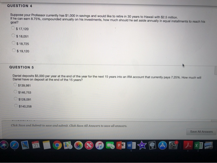 in savings and would like to retire in 30 years to Hawai