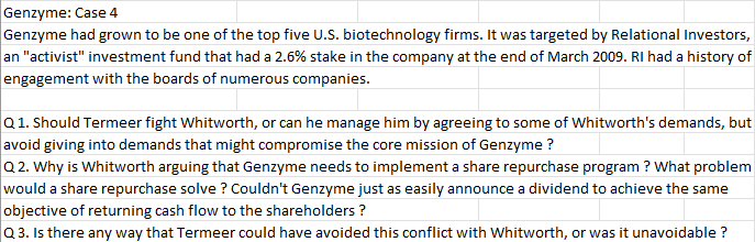below, thank you for your help. ________________________________________________________________________________________________________________________________ Case 4: Repeat questions 1,2