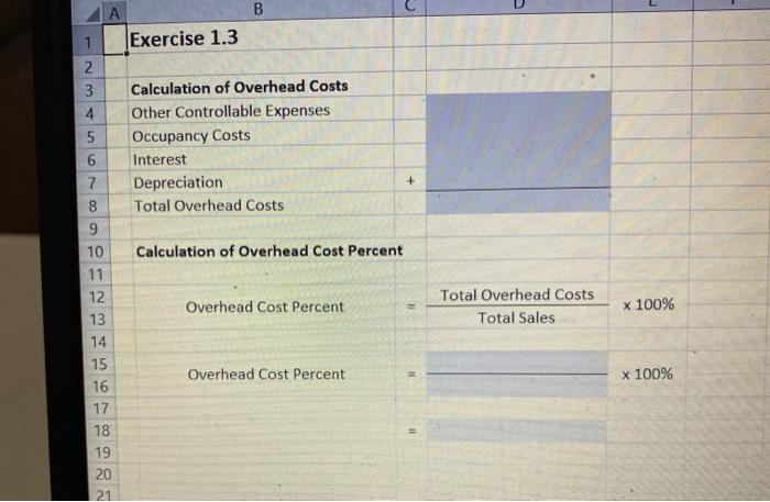Wages Employee Benefits Other Controllable Expenses Occupancy Costs Interest Deprecation $ S