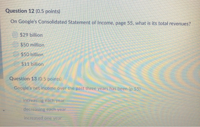 acquisition of Motorola all of the above are considered risk factors Question