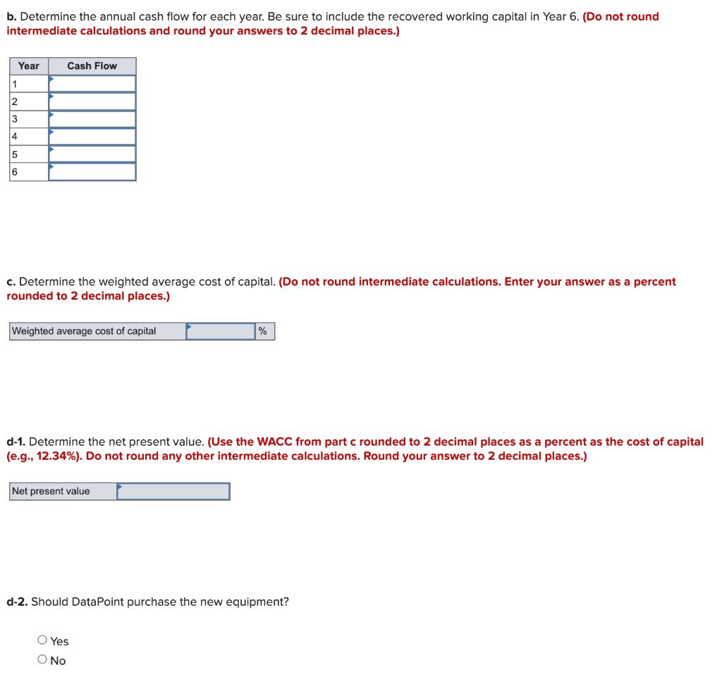of a new piece of equipment for $350,000. It has an eight-year