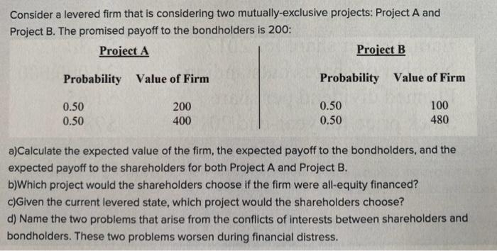 Please solve and show your work for C and D.Please include formula