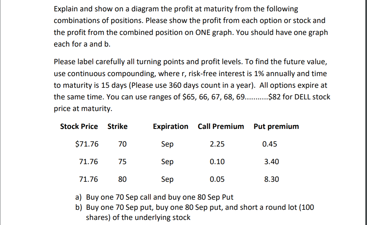  *Please Use Excel to solve and show work* Explain and show