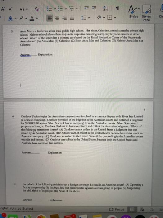  21 ' ' Ao ADA- Apr . Dic Styles Styles Pane