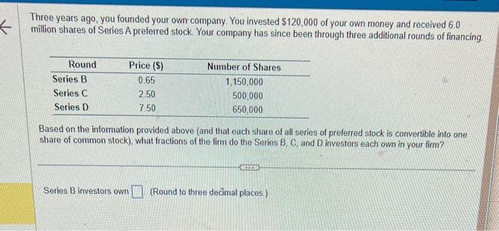  Hey could someone help solve this problem and show the work