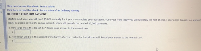  Click here to read the eBook: Future Values Click here to