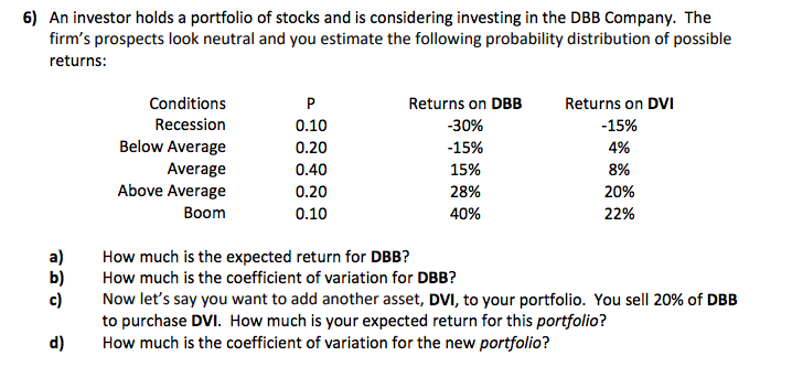 I'm having difficulty entering the correct formulas and solutions into EXCEL. 6)