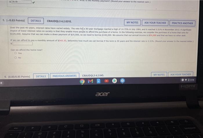  is this better $12470 is the month payment? (Round your answer