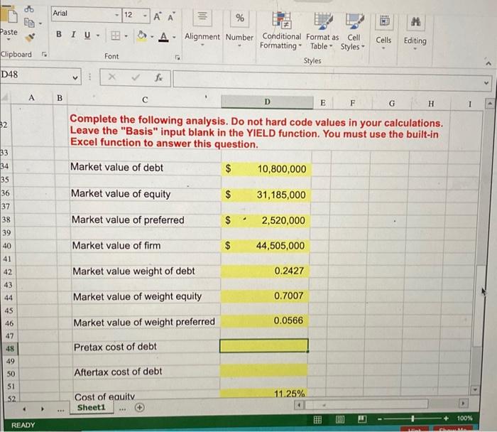 21 percent. Debt: 10,000 6.4 percent coupon bonds outstanding, $1,000 par value,