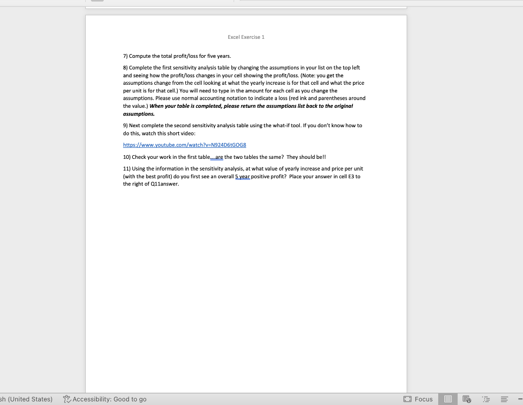 is specific to this week's learning objective 5: Analyze data by writing