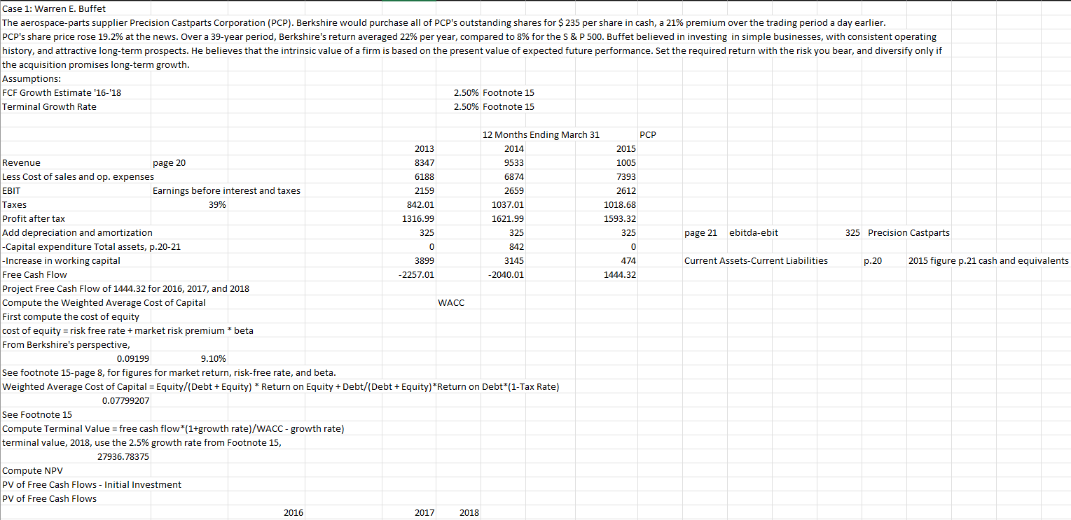 cases below, thank you for your help. _______________________________________________________________________________________________________________________________ Case 1: Compute the