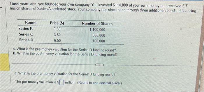  Hey could someone help solve this problem and show the work
