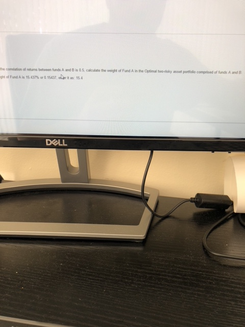 12.9% 12% Fund B 7% 12.4% Expected Ret.-E) Standard Deviation . The