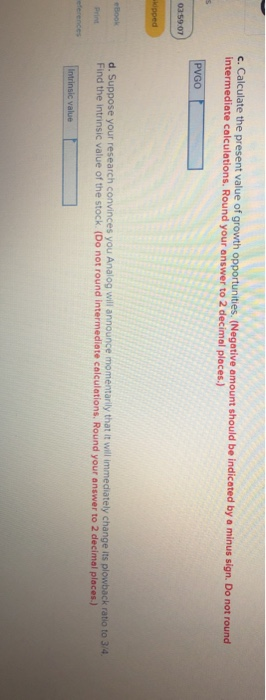 has an ROE = 12%, a beta of 175, and plans to