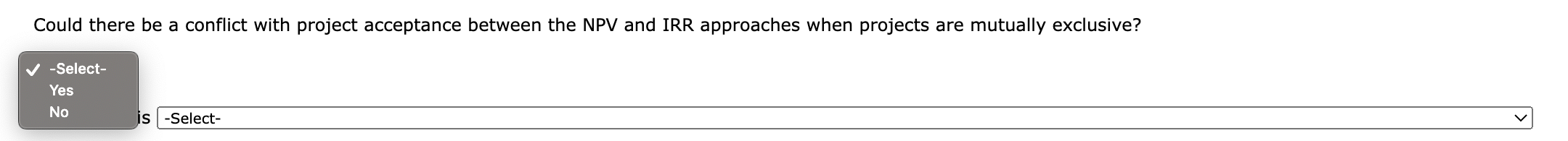 Depreciation, salvage values, net operating working capital requirements, and tax effects are