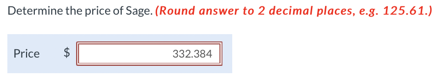 dividend of $10.40. The dividend is expected to grow at a rate