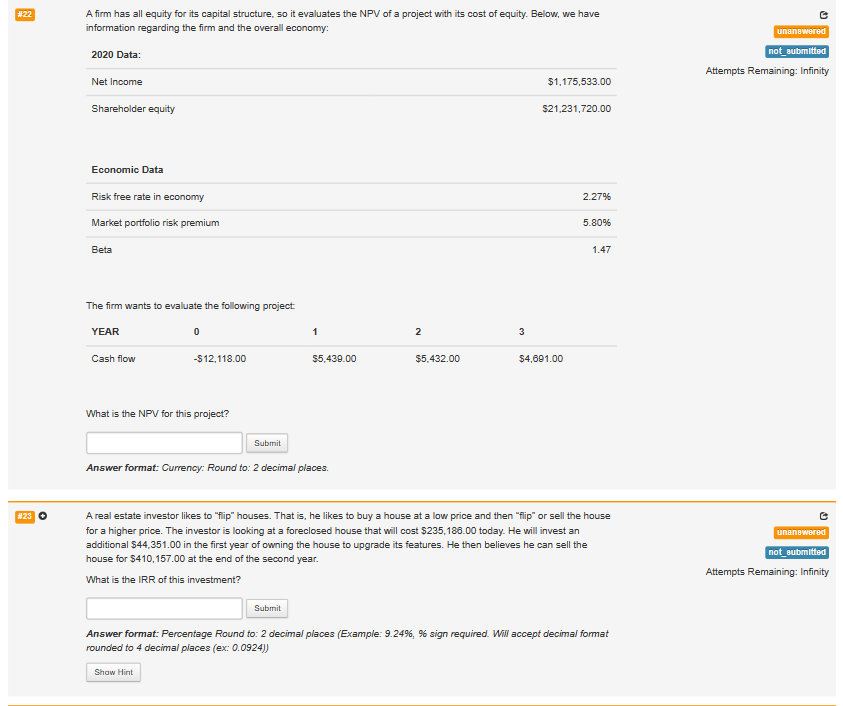  Please answer! No work is needed, just final CORRECT answer. A