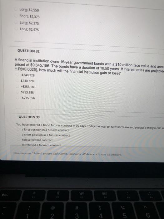 sold 89; bought 89; sold 90; sold QUESTION 31 Tree Row Bank
