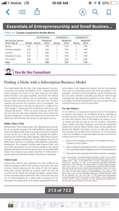  Please answer the 3 questions that go with the reading /