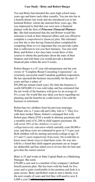  i need help writing reccommendations and investment plan for the family's