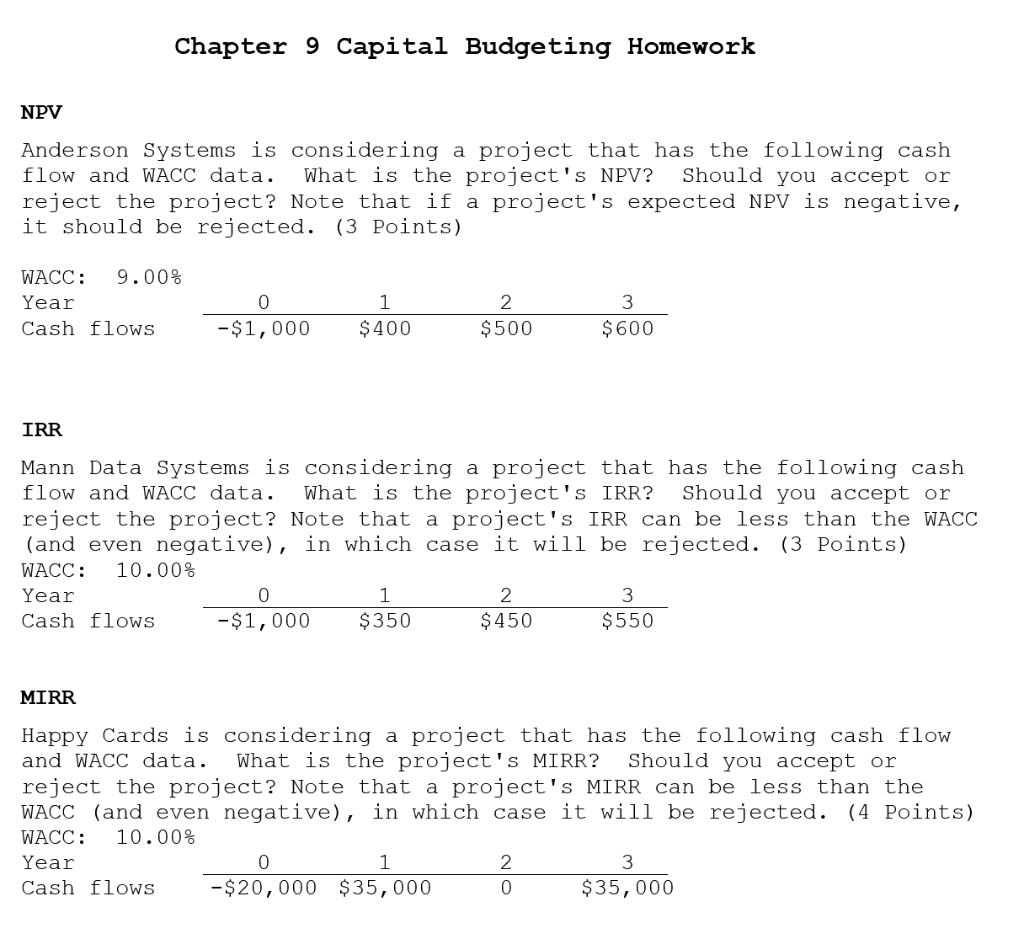  Can use excel to solve. Need help with the explanation please