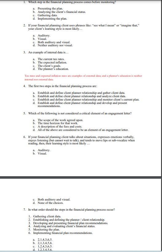  WILL UPVOTE FOR COMPLETE WORK. PLEASE HELP 1. Which step in