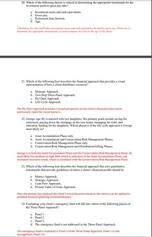 2. If your financial planning client uses phrases like: "see what I