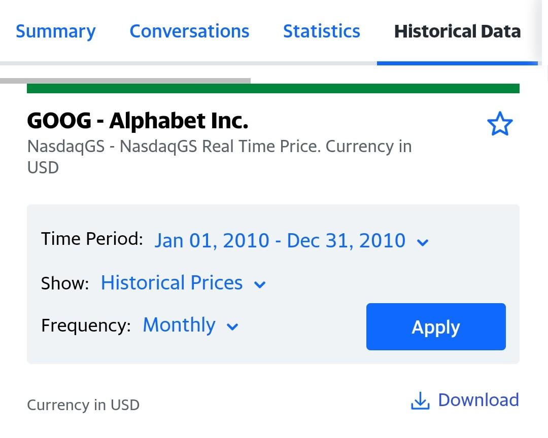  What type of data do these numbers represent? Comment on the