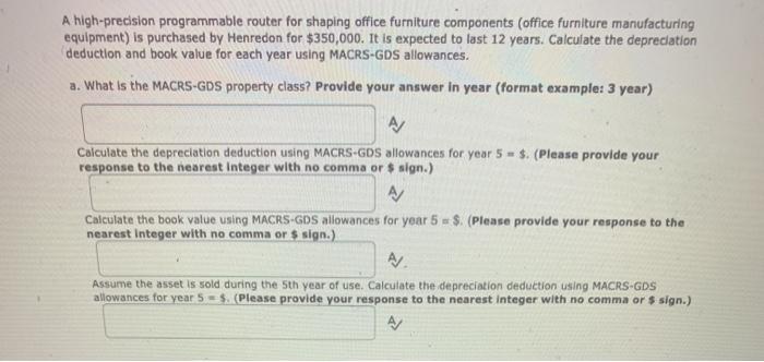 or $ sign. A tractor for over-the-road hauling is purchased for $72,000.